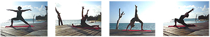 Tanya Botha Yoga Poses